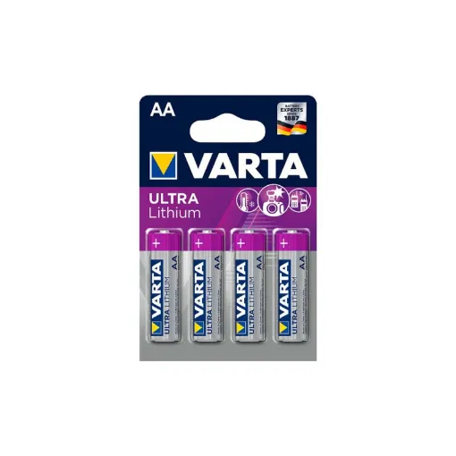 Picture of 4 Batteries LR06 VARTA AA ULTRA Lithium