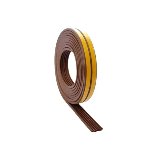 Picture of GEKO adhesive sealing tape - brown rubber - Type E - 6mx9mm - 47311