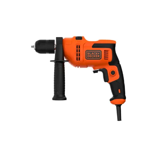 Picture of Percussion drill BEH200-QS BLACK and DECKER - without battery or charger - 500W - 84402