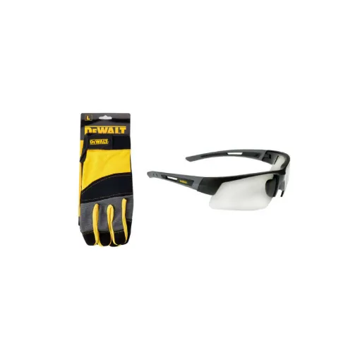 Picture of DEWALT Kit Gloves size L - Safety glasses