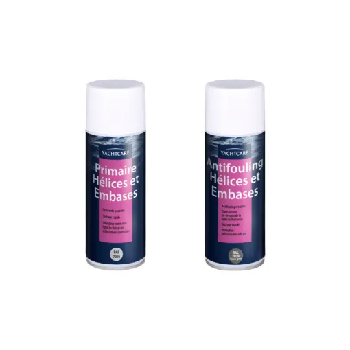 Picture of YACHTCARE primary and antifouling kit for propellers and drives -Grey- 2x 400 ml