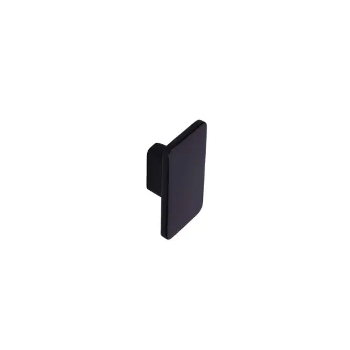 Picture of Button for SIRO Zamak furniture - 58 x 33 mm - Matt Black