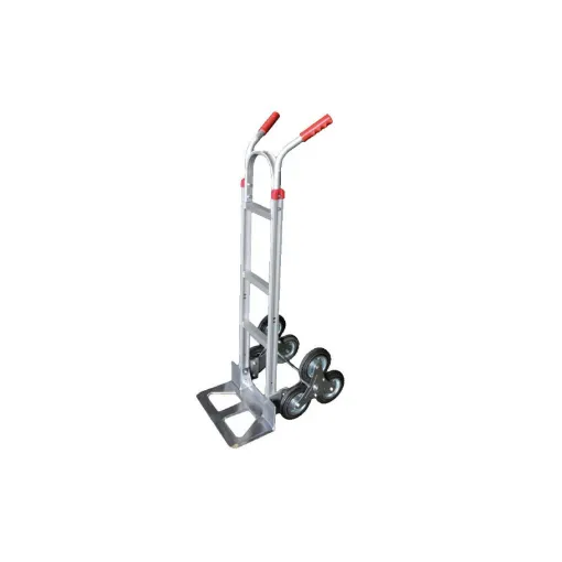 Picture of Aluminium trolley with 3 wheels 150 KG - 46x56 5x1290cm