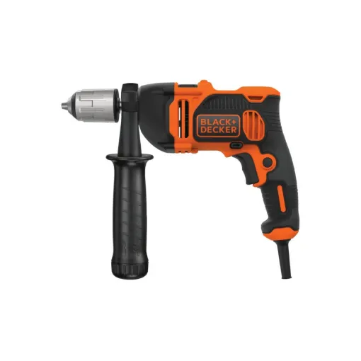 Picture of Percussion drill BEH850K-QS BLACK and DECKER - without battery or charger - 850W - 84413