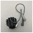 Cantalupi - 20 TOP 8 R FIX Black Downlight Spot - Stainless Steel product image