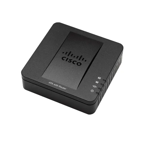 Picture of Cisco SPA112 adapter for telephone to VOIP