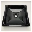 Picture of A and T Italia basin B-286118 elegant square countertop washbasin