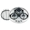 Picture of Foster 3 burner stainless steel gas stove round - 7052022