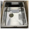 Picture of Blanco 500-FB stainless steel washbasin with installation kit