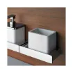 Gessi - Chrome Brush Holder Wall-Mounted Accessory - 41607-031 product image