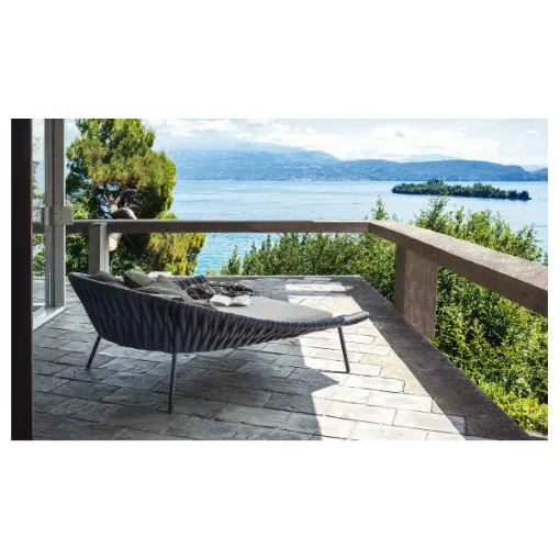 Picture of Roda ARENA 001 outdoor daybed 2-person anthracite