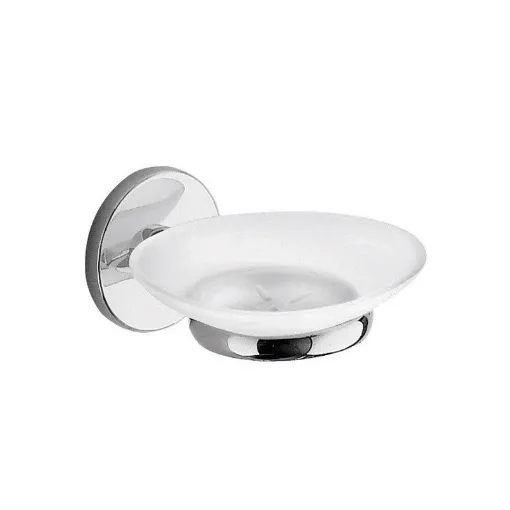 Picture of Vermont Gedy 4211 soap holder elegant design with chrome finish