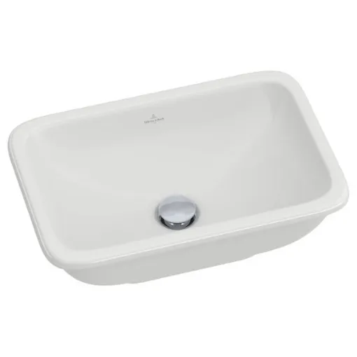 Picture of Villeroy & Boch Loop and friends drop-in wash basin white - 6145U101