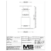 Picture of Metalstyle BTE3QI elektrische verstelbare roestvrijstalen tafelpoot 24V