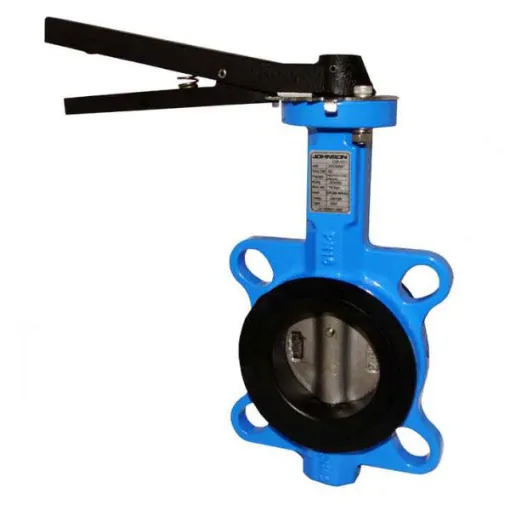 Picture of Johnson JV-52N-050 S52 butterfly valve blue