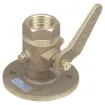 Picture of Perko 2 inch bronze sea cock body with valve - 0805009PLB