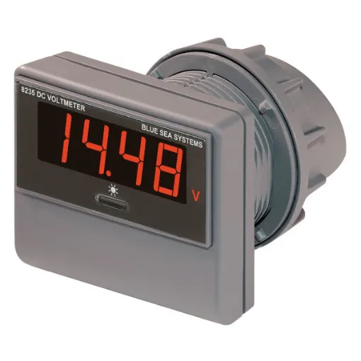 Picture of Blue Sea 8235 0 to 60V DC voltmeter indicator display