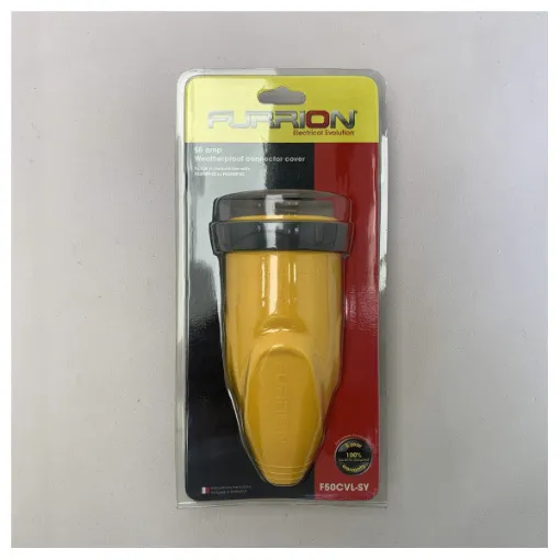 Picture of Furrion F50CVL-SY Yellow 50 amp female connector cover