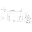 Picture of Johnson 10-24504-04 zwarte circulatiepomp 24V