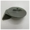 Picture of OMC zinc outboard trim tab engine anode - 912392