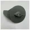 Picture of OMC zinc outboard trim tab engine anode - 912392