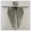 Picture of Allpa galvanized type Danforth 12 KG anchor - 072690