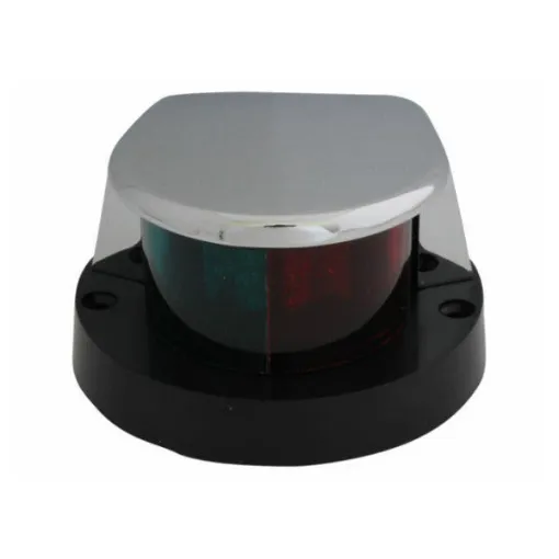 Picture of Allpa black bow port and starboard navigation light - 150762