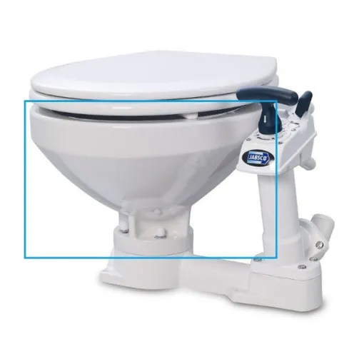 Picture of Jabsco ceramic toilet bowl for manual toilet regular - 29126-0000