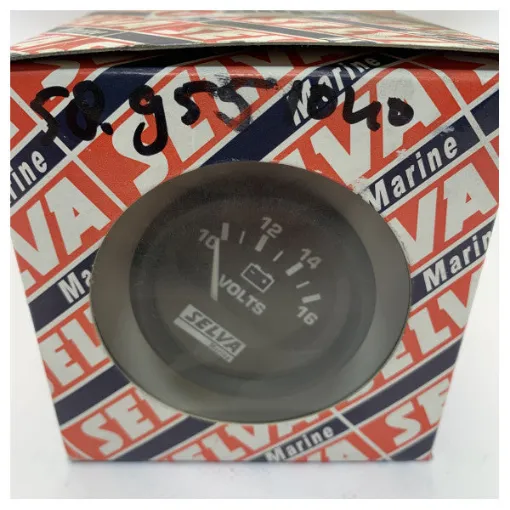 Picture of Selva marine black engine battery level indicator 10 - 16V - 58.9551040