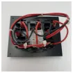 Picture of Sessa Marine 3-function electrical 12V switch panel - 051305