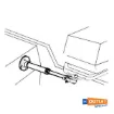 Picture of Ultraflex S40SS splash well mounting kit stainless steel - 41552Z