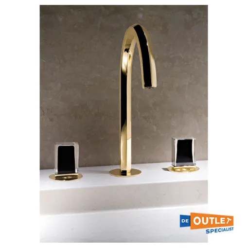 Picture of Fantini Venezia Gold basin mixer tap high - 29015905S