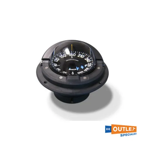 Picture of Ritchie Helmsman HF-72 flush mount compass black