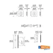 Picture of Valli and Valli K1230 flush pull closing door set chrome