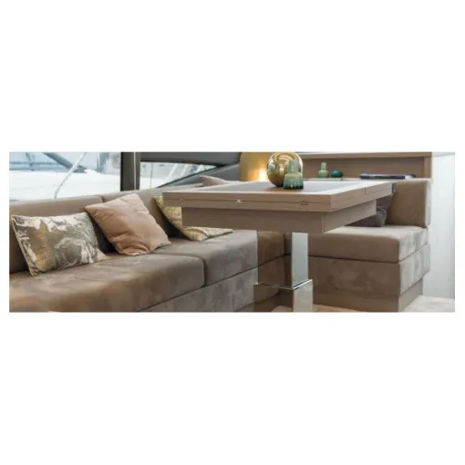 Noval - Electric Stainless Steel Table Leg 24V Adjustable - NL0886 product image