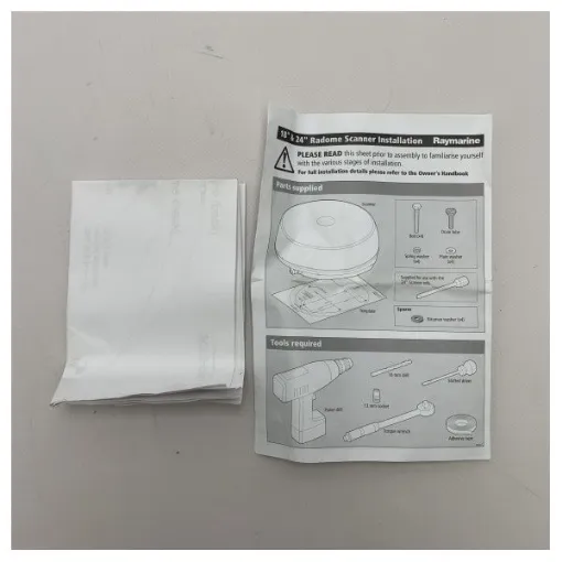 Picture of Raymarine 18 inch radar fitting pack kit - W104