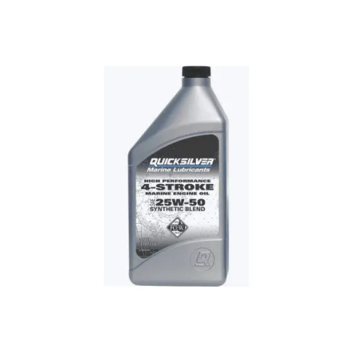 Picture of 6x Quicksilver 92-8M0096256 4-stroke synthetic engine oil