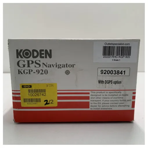 Picture of Koden DGPS GPS Navigator navigation system - KGP-920