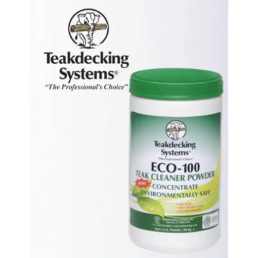 Picture of ECO-100 Powder. 0.9KG - Cleans and Brightens Teak. Teakdecking Systems