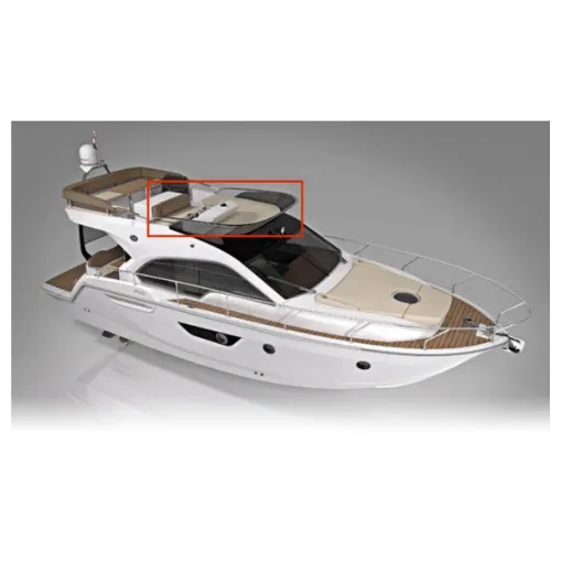 Picture of Sessa Marine Fly 40 flybridge pilot cover beige - 048115