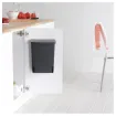 Picture of Brabantia built-in waste bin black 10 litres - 39 52 46