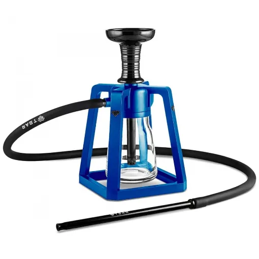 Picture of Glass Hookah Tsar Proton Galaxy Blue and Black