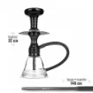 Picture of Nitro Nx Tsar Black Hookah