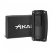 Picture of Xikar Double Flame Torch Storm Lighter Matte Black and Black