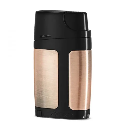 Picture of Cigar Lighter Double Flame Element Black and Copper