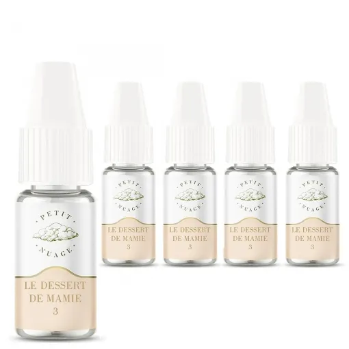 Picture of Little Cloud - Pack of 5 E Liquids Grandma's Dessert 3 Mg