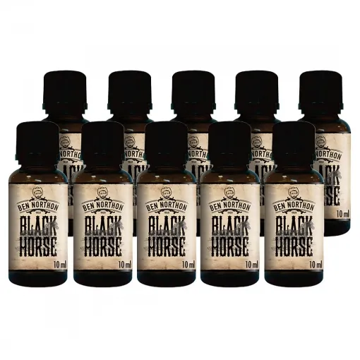 Picture of Ben Northon - Pack of 10 Black Horse E-Liquids Without Nicotine