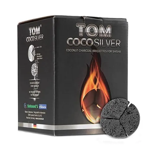 Picture of Tom Cococha - Silver Hookah Charcoal 1Kg