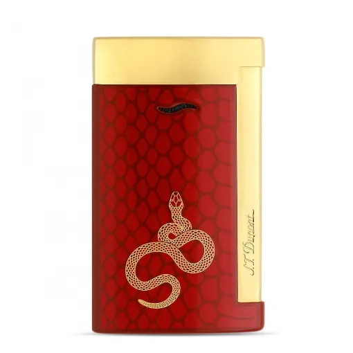 Picture of St Dupont - Slim 7 Snake Lighter Red