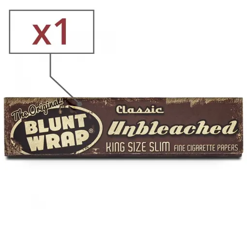 Picture of Rolling Paper Blunt Wrap Classic Unbleached X1